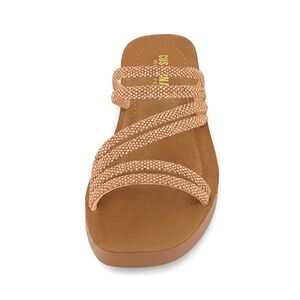 Cushionaire Athena Rhinestone Sandal - Size 9